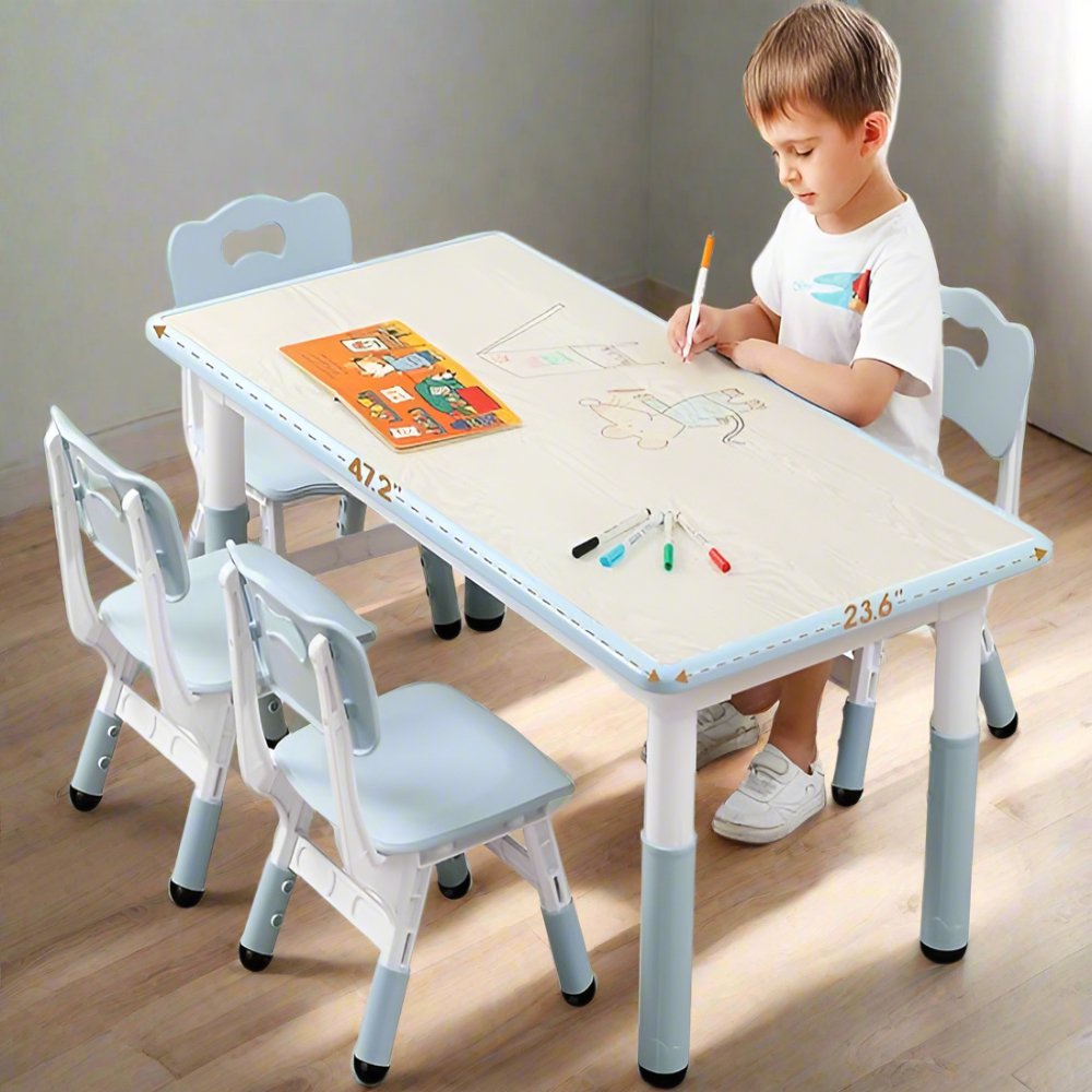 TableMultiActivités™ - Gris - Aleas Baby