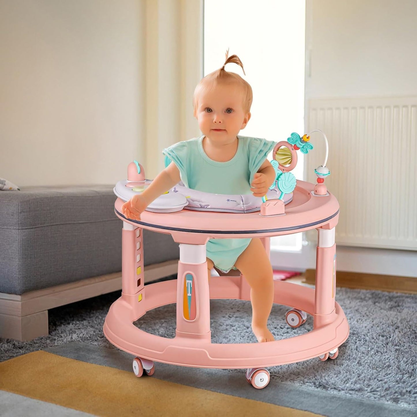 TrotteurBabyMove™ - Rose - Aleas Baby