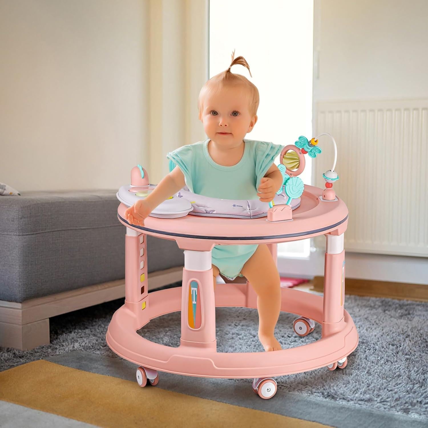TrotteurBabyMove™ - Rose - Aleas Baby